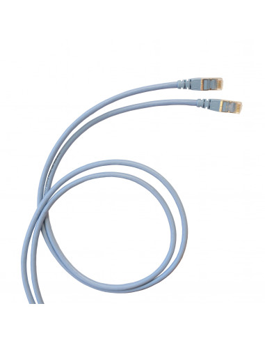 Cordon de brassage Linkeo C RJ45 catégorie6 U/UTP PVC 3m bleu LEGRAND 632867