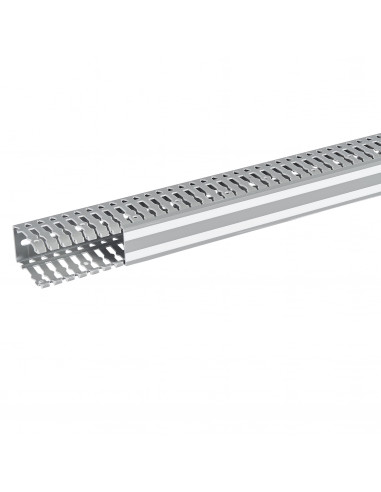 Goulotte Lina25 40x60mm PVC gris RAL7030 longueur 2m LEGRAND 636007