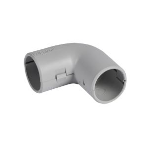 Coude équerre 90° IP40 Ø25mm gris RAL7035 LEGRAND 651613