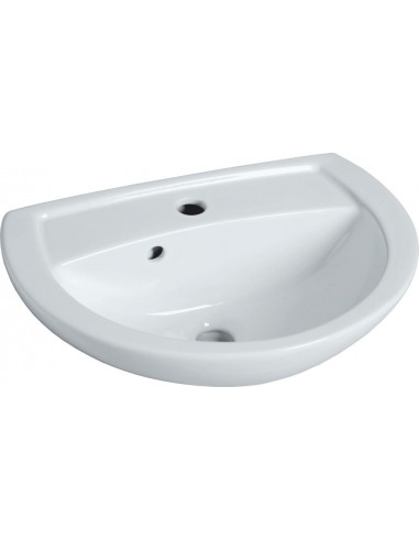 Lavabo BASTIA 60 cm blanc GEBERIT 501.606.00.1