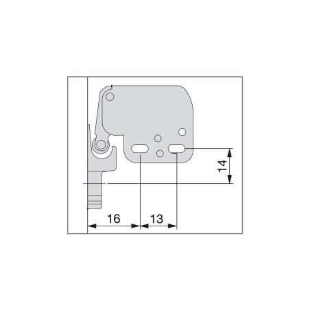 Fermeture Fast Latch pour meubles EMUCA 1275415
