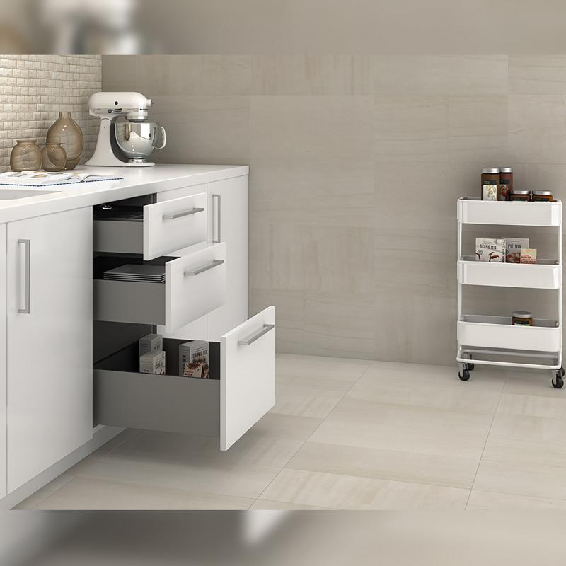 Tiroir extérieur Concept 30 kg hauteur 138 mm EMUCA 3101035