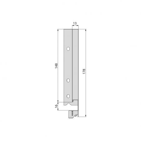 Tiroir extérieur Vertex 40 kg hauteur 178 mm EMUCA 3171835