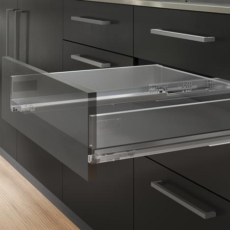 Kit de tiroir pour cuisine et salle de bain Vertex de hauteur 93 mm avec panneaux incluses. EMUCA 3173235