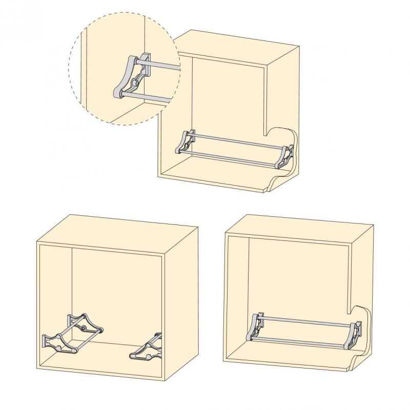 Range-chaussures Self pour intérieur d'armoire EMUCA 6211225