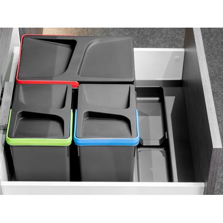 Base Recycle pour poubelles pour tiroir de cuisine EMUCA 8197223