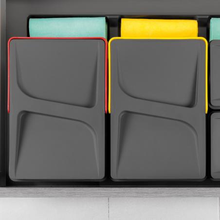 Poubelles pour tiroir de cuisine Recycle Hauteur 216 EMUCA 8197623