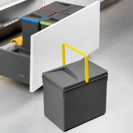 Poubelles pour tiroir de cuisine Recycle Hauteur 216 EMUCA 8197623
