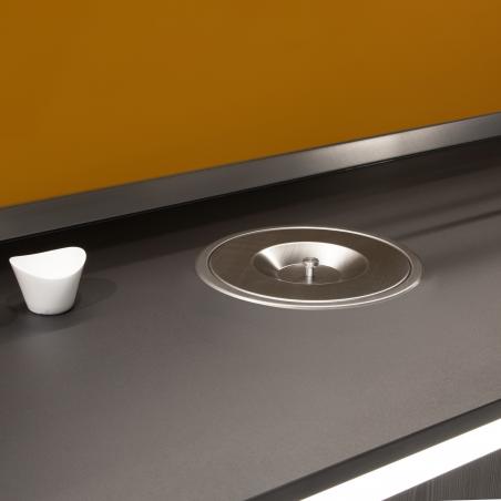 Poubelle encastrable Recycle pour plan de travail de cuisine EMUCA 8199665