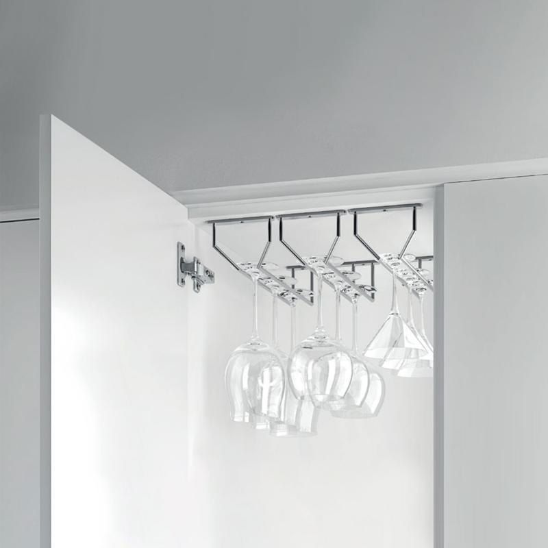 Porte-verres Supra pour meubles. EMUCA 8938011