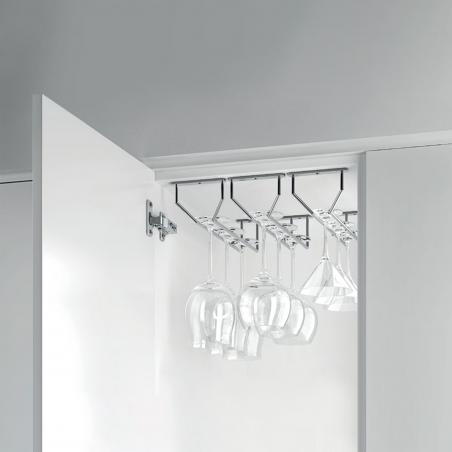 Porte-verres Supra pour meubles. EMUCA 8938011