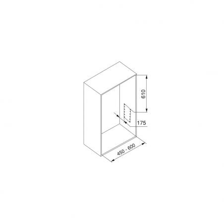 Penderie rabattable pour armoire Hang EMUCA 9283711