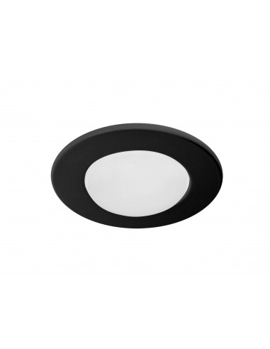 EN80 Spot Encastré pour Lampe E27 R80 noir avec connexion 230V sans outil ARIC 4395
