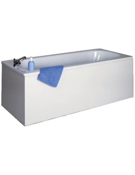 Façade de baignoire 16mm mélaminé blanc vérins réglables NEOVA B10G22170B