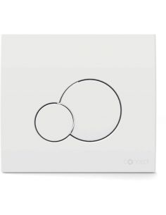 Plaque de commande DOMAO 100 blanche SIAMP 31 1829 10