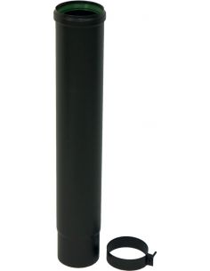 Conduit émaillé noir mat D80+BAGUE TOLERIE EMAILLERIE NANTAISE 348549