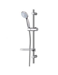 Kit barre de douche TRESIO 3 jets WIRQUIN PLASTIQUES 60722693