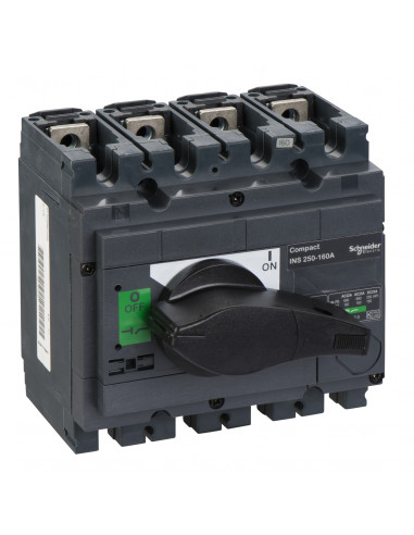 interrupteursectionneur Interpact INS250 4P 160 A SCHNEIDER 31105