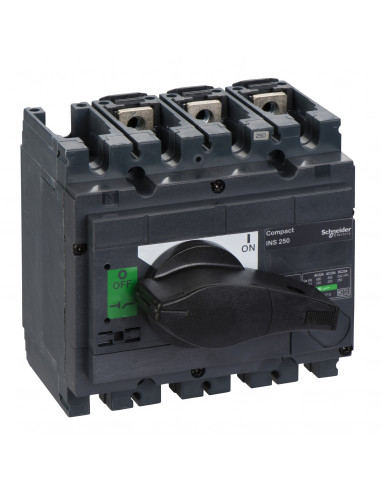 Interrupteur-sectionneur Interpact INS250 3 Pôles 250A SCHNEIDER 31106
