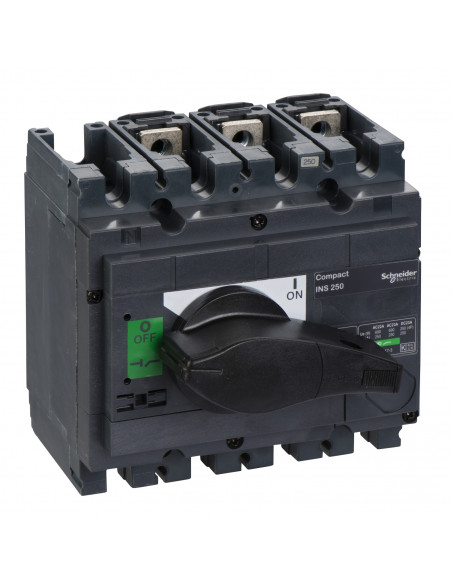 Interrupteur-sectionneur Interpact INS250 3 Pôles 250A SCHNEIDER 31106