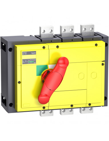 ComPact INS InterPact interrupteur sectionneur INS1600 1600A 3P jaune SCHNEIDER 31350