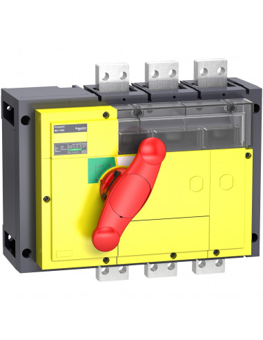 ComPact INS InterPact interrupteur sectionneur INV1600 1600A 3P jaune SCHNEIDER 31378