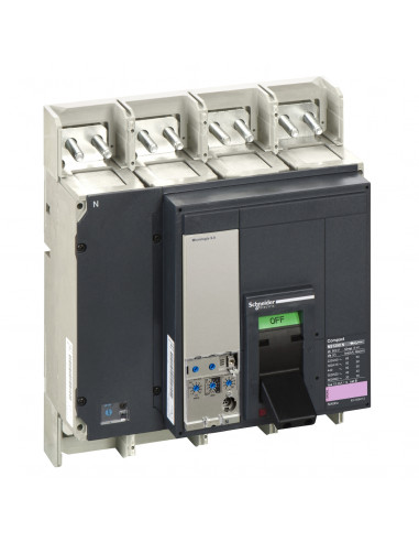ComPact NS1250N disjoncteur 4P4D 50KA Micrologic 5.0 fixe prise avant SCHNEIDER 33566