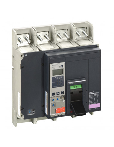 ComPact NS1000N disjoncteur 4P4D 50KA Micrologic 2.0E fixe prise avant SCHNEIDER 34410