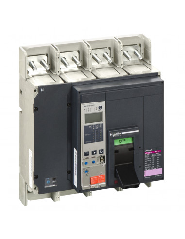ComPact NS1250H disjoncteur 4P4D 70kA Micrologic 2.0E fixe prise avant SCHNEIDER 34415