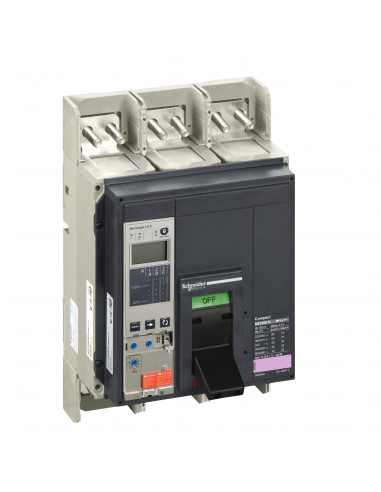 ComPact NS1600N disjoncteur 3P3D 50KA Micrologic 2.0E fixe prise avant SCHNEIDER 34416