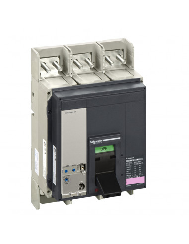 ComPact NS1000N disjoncteur 3P3D 50KA Micrologic 5.0E fixe prise avant SCHNEIDER 34428