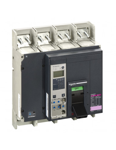 ComPact NS1000H disjoncteur 4P4D 70kA Micrologic 5.0E fixe prise avant SCHNEIDER 34431