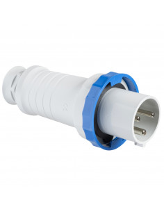 PratiKa fiche mobile industrielle droite 63 A 2P+T 200-250 V CA IP67 SCHNEIDER 81378