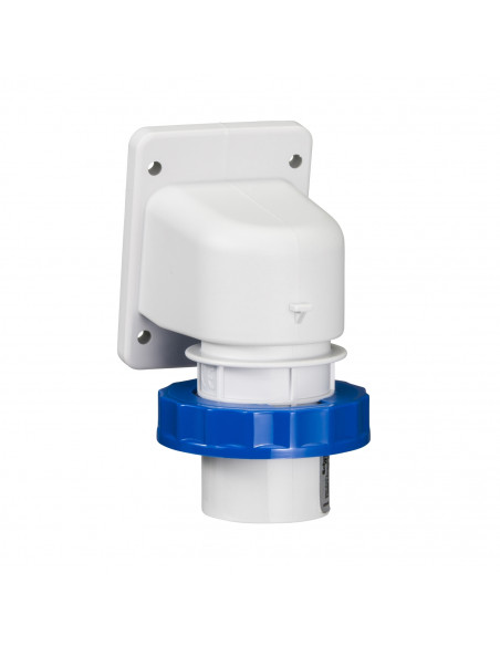 Socle de connecteur industriel PratiKa 16A 2P+T 250V CA IP67 SCHNEIDER 83854