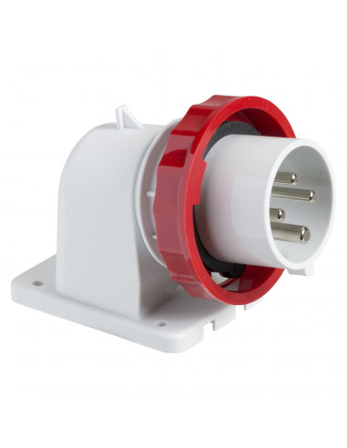 PratiKa socle de connecteur industriel 16 A 3P+N+T 380-415 V CA IP67 SCHNEIDER 83859