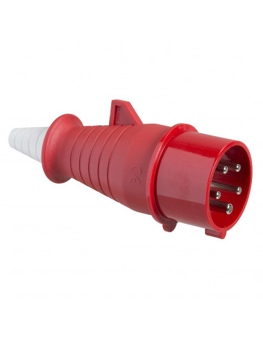 PratiKa fiche mobile inverseur de phase droite 3P+N+T 380-415 V CA IP44 SCHNEIDER 83903