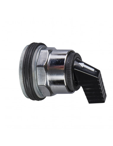 Harmony 9001K bouton tournant diam. 30 3 pos. à rappel à crosse noir SCHNEIDER 9001KS53FB