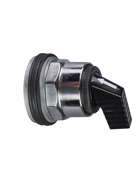 Harmony 9001K bouton tournant diam. 30 3 pos. à rappel à crosse noir SCHNEIDER 9001KS53FB