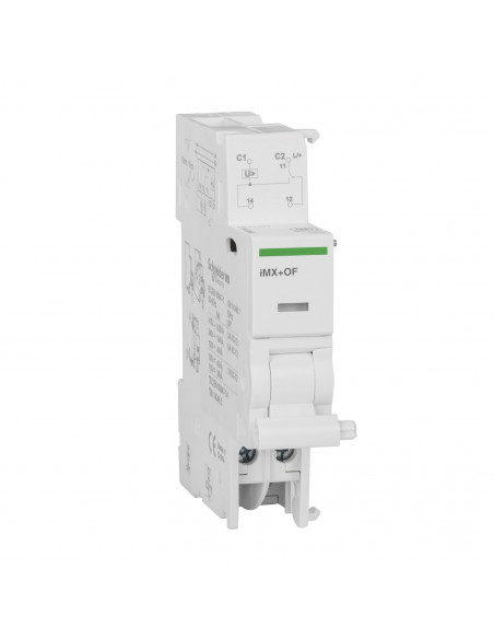 Acti9 iMX+OF déclench. à émission tension + contact aux. 100-415VCA 110-130VCC SCHNEIDER A9A26946
