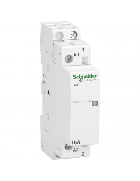 Contacteur Acti9 iCT 16A 1NO 12VCA 50Hz SCHNEIDER A9C22011