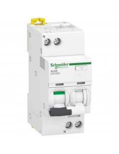 Acti9 iDD40K disjoncteur différentiel 1P+N C 40A 4500A/4,5A 300mA type AC SCHNEIDER A9DK5640