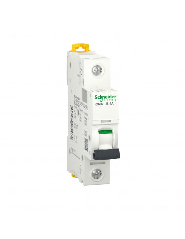 Acti9 iC60N disjoncteur 1P 4A courbe B SCHNEIDER A9F73104