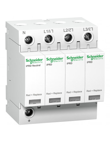 Acti9 iPRD 8r parafoudre 8 KA 350V 3PN avec report signalisation SCHNEIDER A9L08601