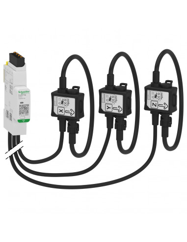PowerTag capteur de mesure radio-fréquences tores souples 200A 3P/3P+N SCHNEIDER A9MEM1590