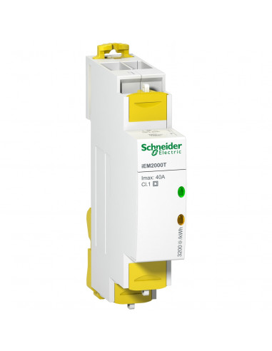Acti9 iEM compteur d'énergie mono 40A impulsions sans afficheur SCHNEIDER A9MEM2000T