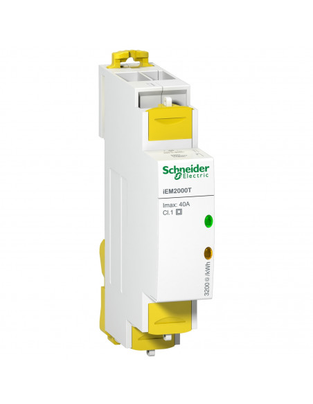 Acti9 iEM compteur d'énergie mono 40A impulsions sans afficheur SCHNEIDER A9MEM2000T
