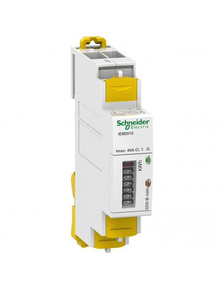 Acti9 iEM compteur d'énergie mono 40A impulsions MID SCHNEIDER A9MEM2010