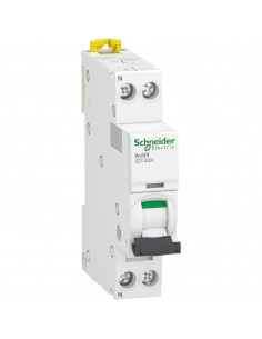 Disjoncteur Acti9 iDT40K modulaire 1P+N 32A courbe C 4500A/4,5kA SCHNEIDER A9P71632