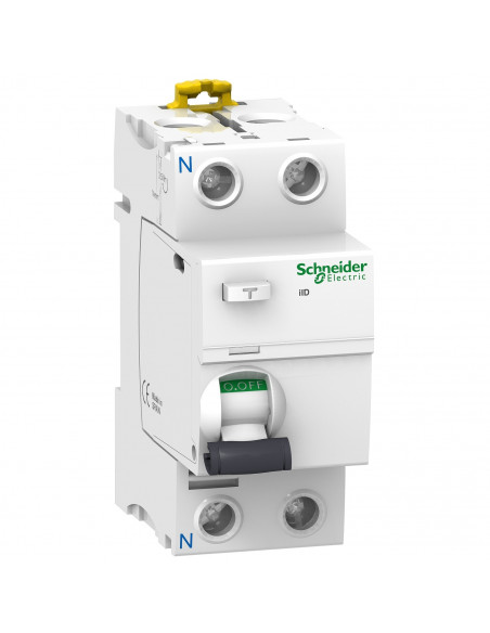 Acti9 iID interrupteur différentiel 2P 63A 300mA type AC SCHNEIDER A9R14263