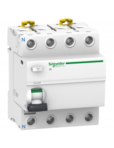 Interrupteur différentiel Acti9 iID 4 Pôles 63A 300mA type AC SCHNEIDER A9R14463